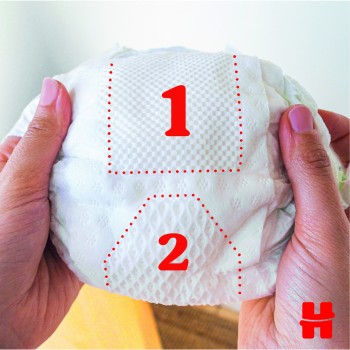 HUGGIES® Plienky jednorazové Extra Care veľ. 4 (8-14 kg), 76 ks BOX
