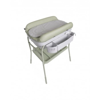 CHICCO Stolík prebaľovací s vaničkou Cuddle & Bubble - Oasis 0m+, do 11kg
