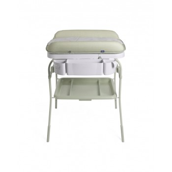 CHICCO Stolík prebaľovací s vaničkou Cuddle & Bubble - Oasis 0m+, do 11kg