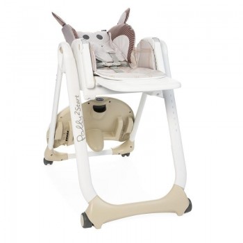 CHICCO Stolička jedálenská Polly2Start - Monkey