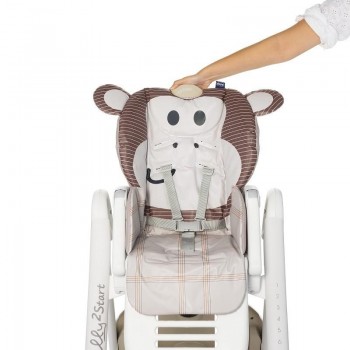 CHICCO Stolička jedálenská Polly2Start - Monkey