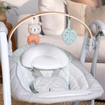 INGENUITY Hojdačka konvertibilná cestovná s melódiou Cozy Spot™ 0m+ do 9kg