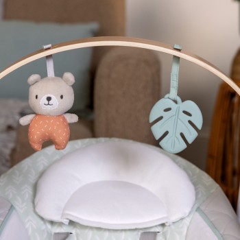 INGENUITY Hojdačka konvertibilná cestovná s melódiou Cozy Spot™ 0m+ do 9kg