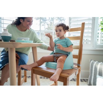 INGENUITY Podsedák na jedálenskú stoličku My Spot™ Teal 6m+, do 15kg