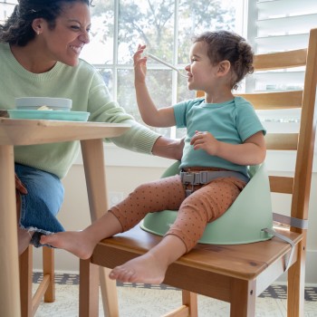 INGENUITY Podsedák na jedálenskú stoličku My Spot™ Teal 6m+, do 15kg