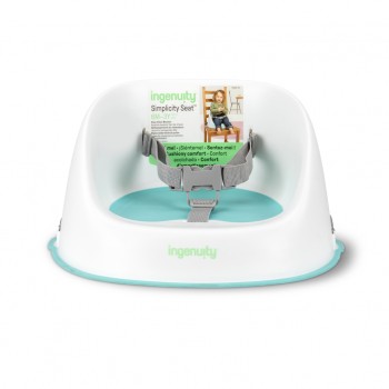 INGENUITY Podsedák na jedálenskú stoličku Simplicity Seat™ Teal 6m+, do 15kg