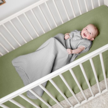 INGENUITY Vak spací bavlnený TOG 2,5 SwaddleMe™ Heather Grey 3m+