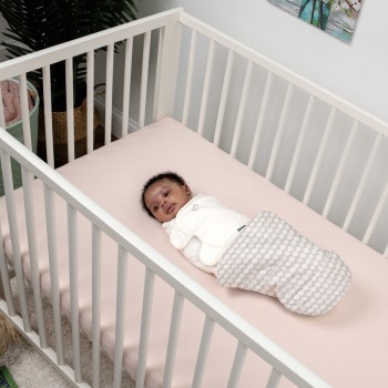 INGENUITY Zavinovačka bavlnená ulitka celoročná SwaddleMe™ Dream Wave 0m+