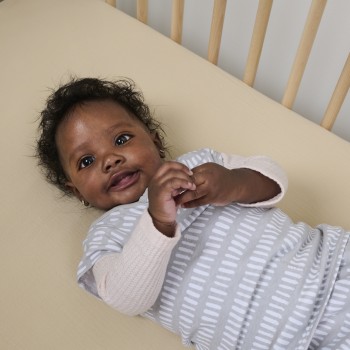 INGENUITY Zavinovačka bavlnená ulitka konvertibilná s voľným rukávom TOG 1 SwaddleMe™ Grey 3m+