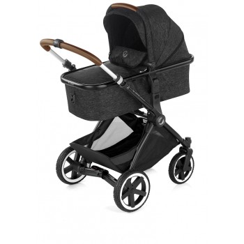 JANÉ Kočík kombinovaný Crosslight + korba Micro Pro + autosedačka Koos i-size Cold Black
