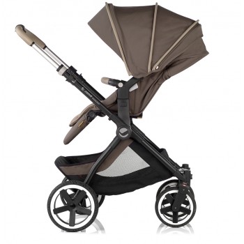 JANÉ Kočík kombinovaný Crosslight + korba Micro Pro + autosedačka Koos i-size Cold Black