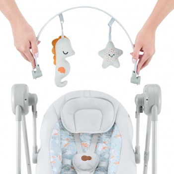 KINDERKRAFT Hojdačka Swingee Grey