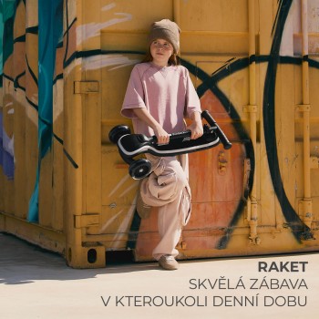 KINDERKRAFT Kolobežka trojkolová Raket Black