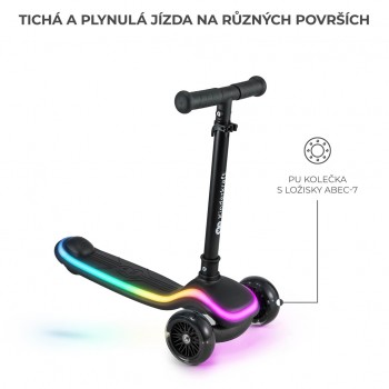 KINDERKRAFT Kolobežka trojkolová Raket Black