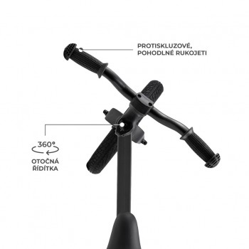 KINDERKRAFT Odrážadlo Eter Black