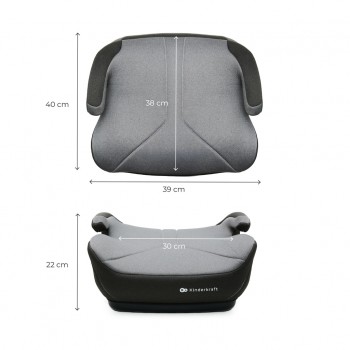 KINDERKRAFT Podsedák I-Boost 2 (125–150 cm) Grey