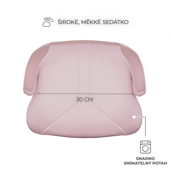 KINDERKRAFT Podsedák I-Boost 2 (125–150 cm) Pink