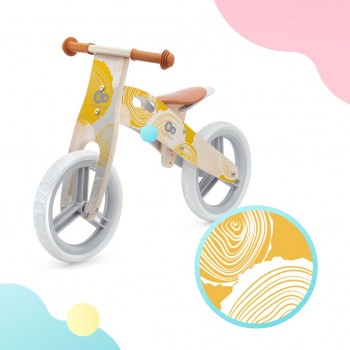 KINDERKRAFT SELECT Odrážadlo Runner Nature Grey, Premium