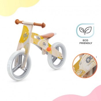 KINDERKRAFT SELECT Odrážadlo Runner Nature Grey, Premium