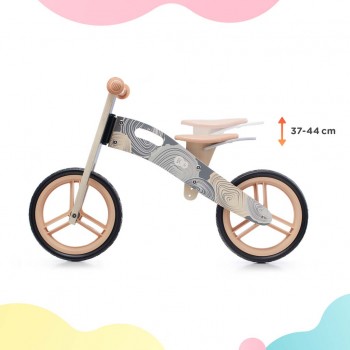 KINDERKRAFT SELECT Odrážadlo Runner Nature Grey, Premium