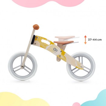 KINDERKRAFT SELECT Odrážadlo Runner Nature Grey, Premium
