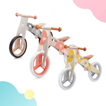 KINDERKRAFT SELECT Odrážadlo Runner Nature Grey, Premium