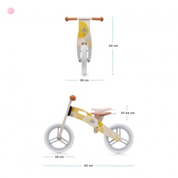 KINDERKRAFT SELECT Odrážadlo Runner Nature Grey, Premium