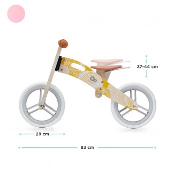 KINDERKRAFT SELECT Odrážadlo Runner Nature Grey, Premium