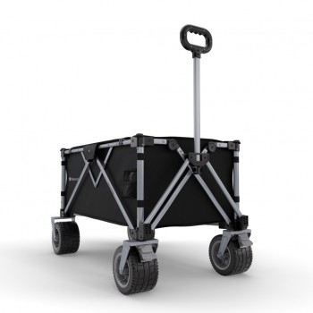 KINDERKRAFT Vozík prepravný skladací Wagon Rollster Black