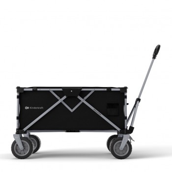KINDERKRAFT Vozík prepravný skladací Wagon Rollster Black