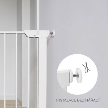 KINDERKRAFT Zábrana do dverí Safe Snap White