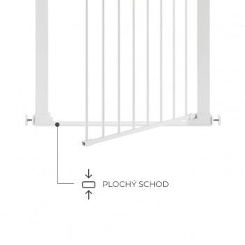 KINDERKRAFT Zábrana do dverí Safe Snap White