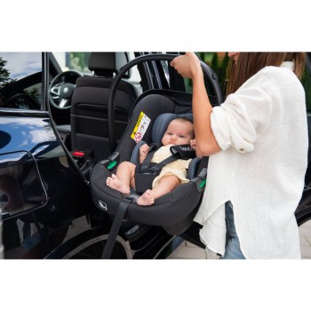 LIONELO Autosedačka Astrid i-Size (40-87 cm) Black Grey