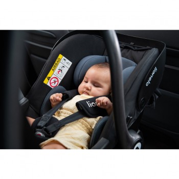LIONELO Autosedačka Astrid i-Size (40-87 cm) Black Grey