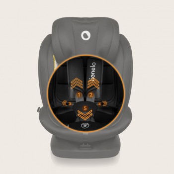 LIONELO Autosedačka Bastiaan i-Size (40-150 cm) Black Grey