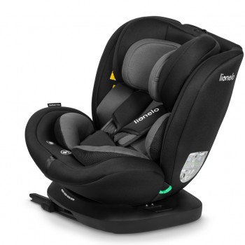 LIONELO Autosedačka Bastiaan i-Size (40-150 cm) Black Grey
