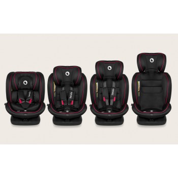 LIONELO Autosedačka Bastiaan i-Size (40-150 cm) Black Red