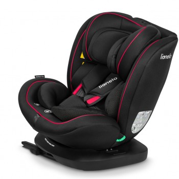 LIONELO Autosedačka Bastiaan i-Size (40-150 cm) Black Red