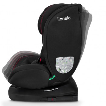 LIONELO Autosedačka Bastiaan i-Size (40-150 cm) Black Red