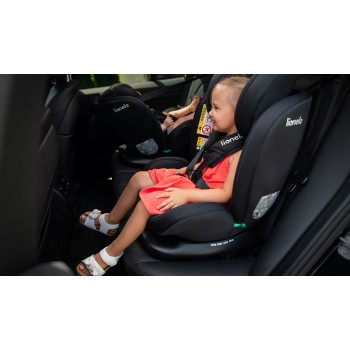 LIONELO Autosedačka Bastiaan i-Size (40-150 cm) Black Red
