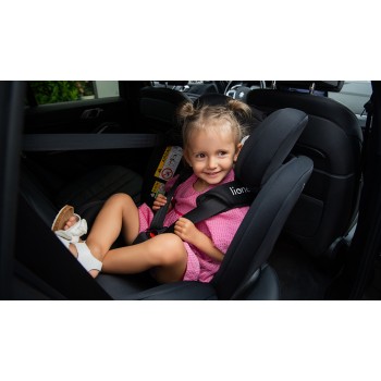 LIONELO Autosedačka Bastiaan i-Size (40-150 cm) Black Red