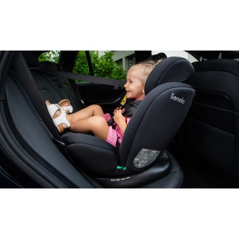 LIONELO Autosedačka Bastiaan i-Size (40-150 cm) Black Red