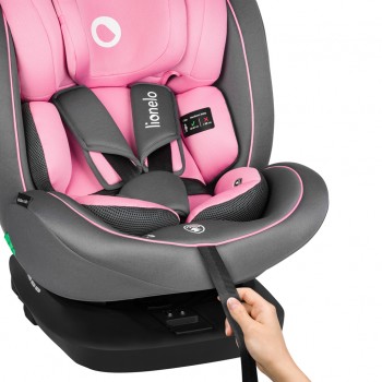 LIONELO Autosedačka Bastiaan i-Size (40-150 cm) Pink Baby