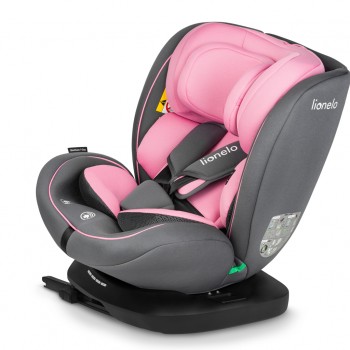 LIONELO Autosedačka Bastiaan i-Size (40-150 cm) Pink Baby