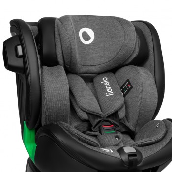 LIONELO Autosedačka Harmony i-Size (40-150 cm) Grey Graphite Leather