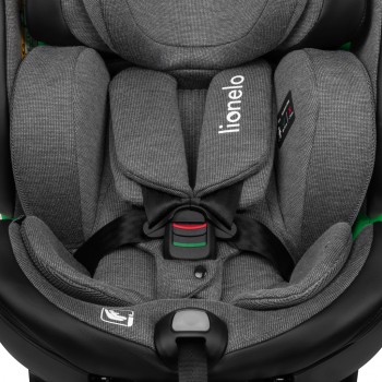 LIONELO Autosedačka Harmony i-Size (40-150 cm) Grey Graphite Leather