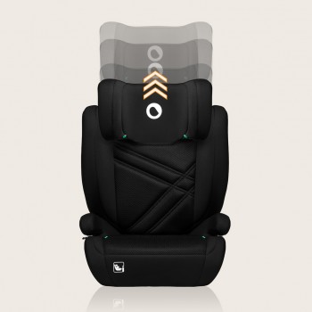 LIONELO Autosedačka Hugo i-Size (100-150 cm) Black Carbon