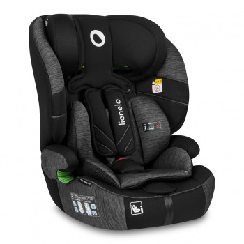 LIONELO Autosedačka Levi One i-Size (76-150 cm) Black Grey