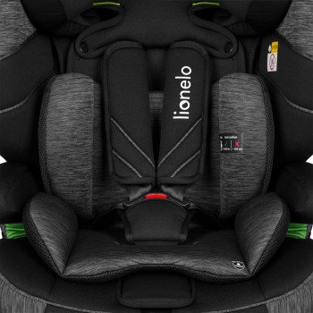 LIONELO Autosedačka Levi One i-Size (76-150 cm) Black Grey