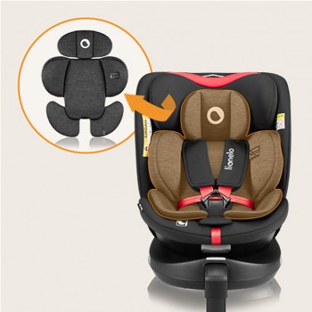 LIONELO Autosedačka Navy i-Size (40-150 cm) Black Red